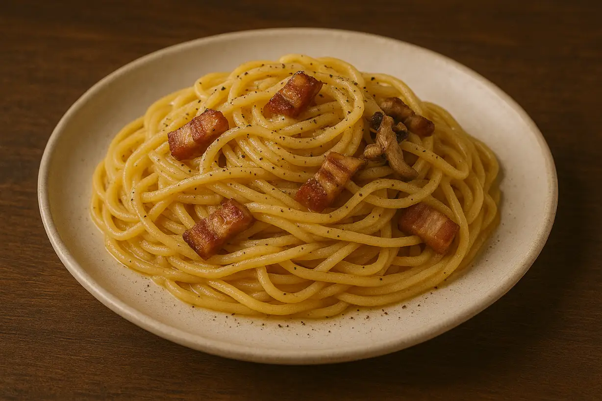 Spaghetti alla Carbonara  Rooma südamega